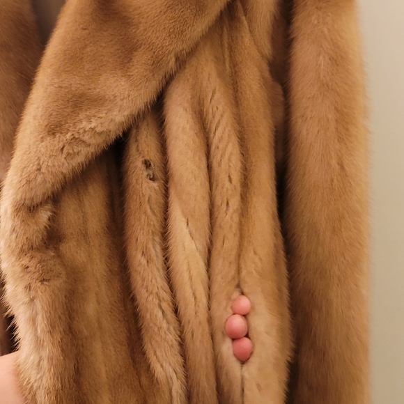 Jenuine fur mink coat - Picture 9 of 14